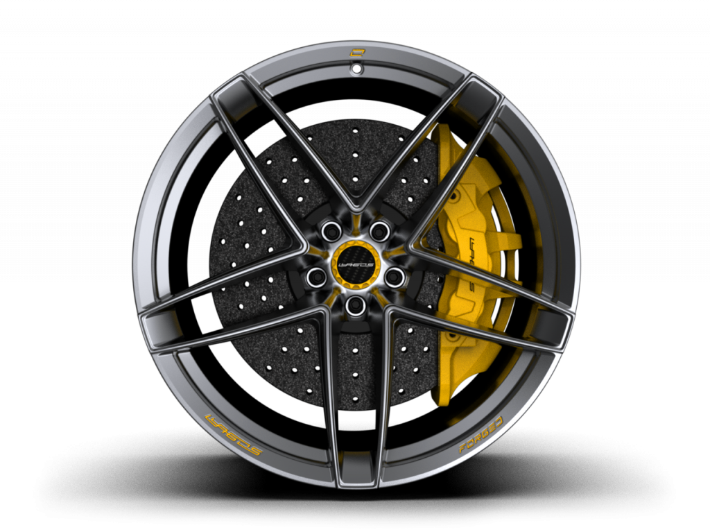FERRARI 488 PISTA FORGED WHEELS LLAGOS DESIGN OMOLOGATA