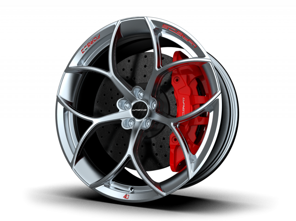 ALFA ROMEO 4C FORGED WHEELS LLAGOS DESIGN CATTIVO 4C 10TH LIMITED EDITION