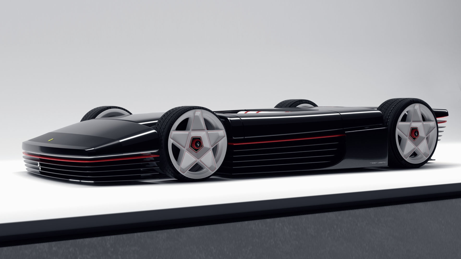 FERRARI TESTAZERO FORGED WHEELS LLAGOS DESIGN PROTOTIPO