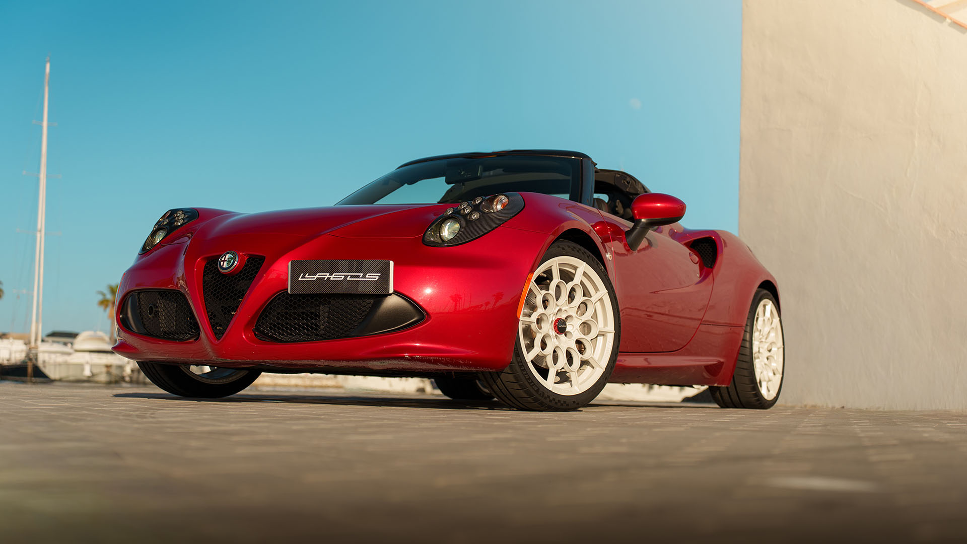 ALFA ROMEO 4C FORGED WHEELS LLAGOS DESIGN 33 TRIBUTO