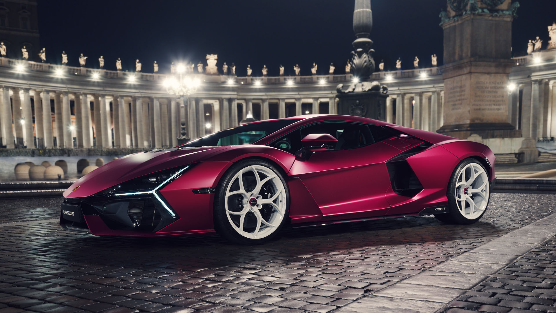 LAMBORGHINI REVUELTO AD PERSONAM FORGED WHEELS LLAGOS DESIGN CATTIVO