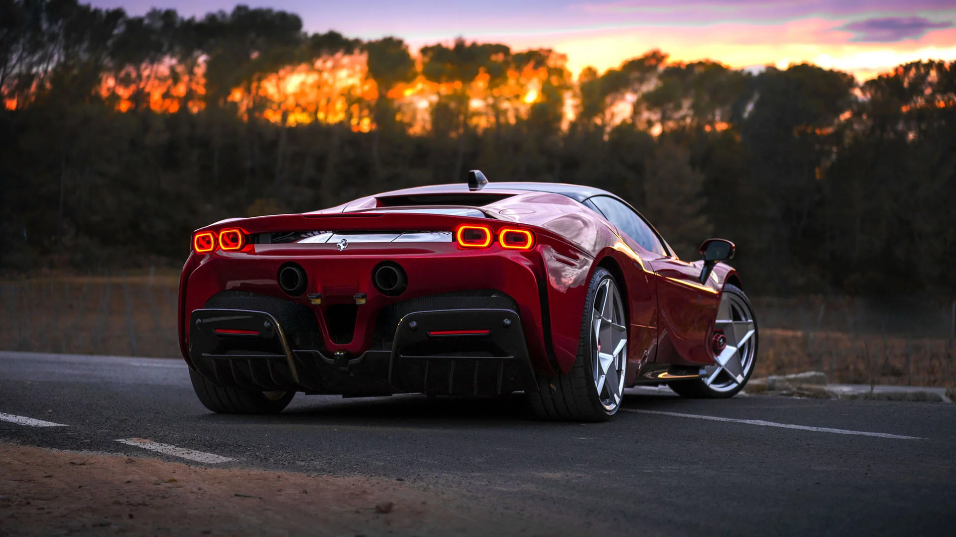 FERRARI SF90 STRADALE FORGED WHEELS LLAGOS DESIGNPROTOTIPO